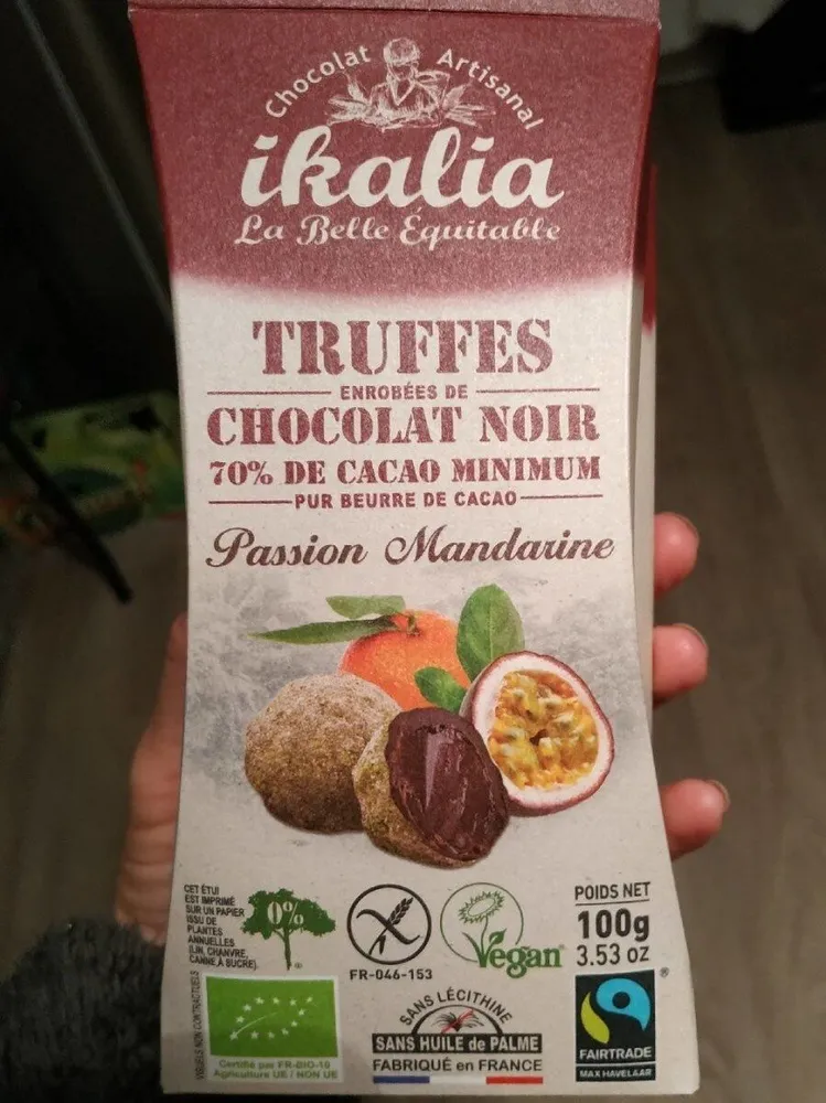 Truffes Passion Mandarine
