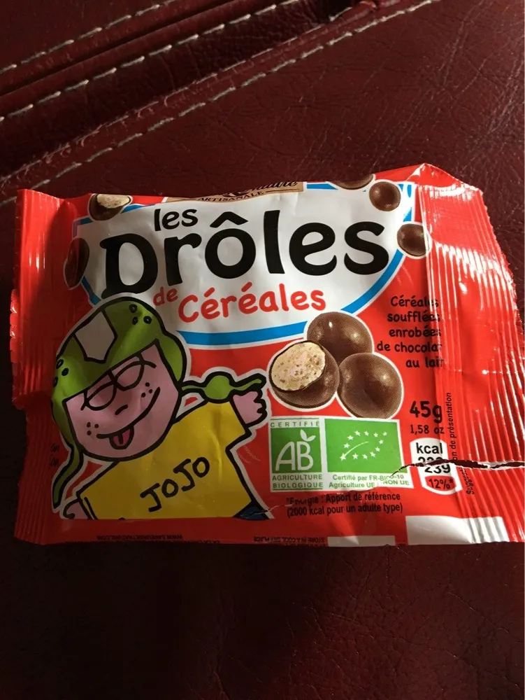 Les drôles de céréales chocolat au lait