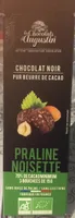 Chocolat noir praline noisette