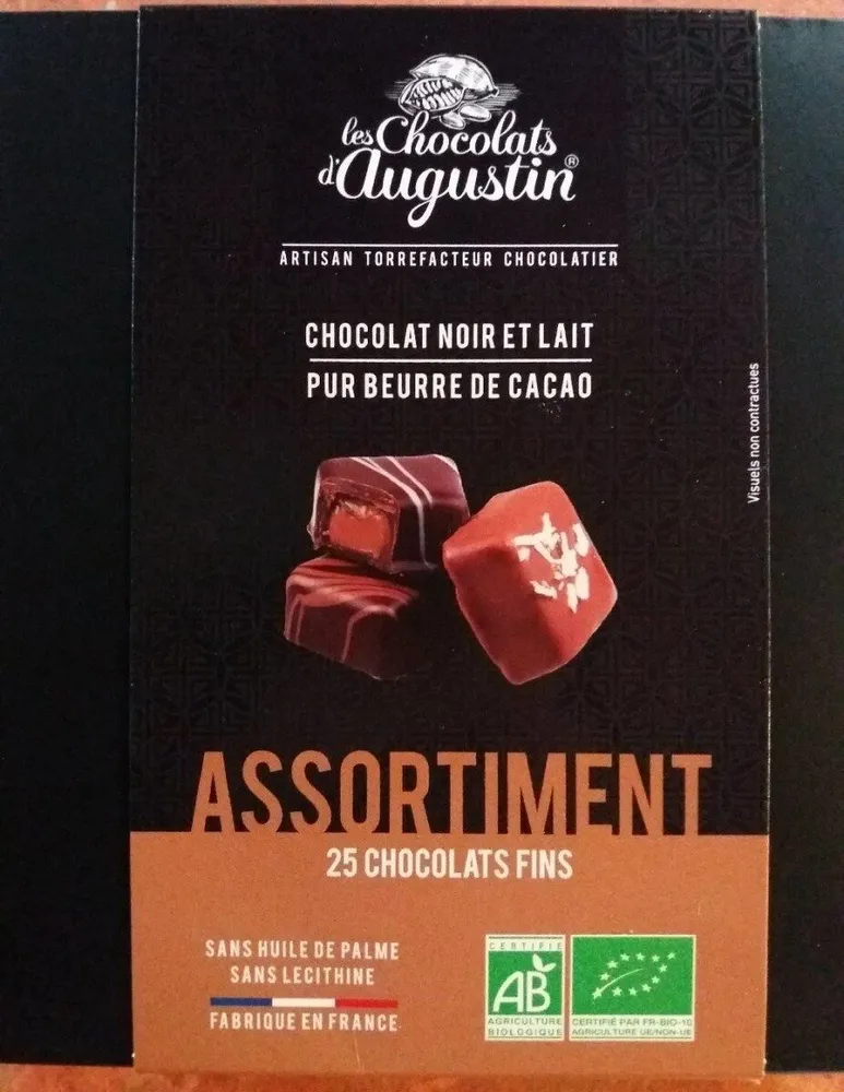 Chocolat noir et lakt pur beurre de cacao