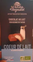 Chocolat au lait pur beurre de cacao - Coeur de Lait