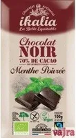 Chocolat Noir 70% Menthe (100 GR)
