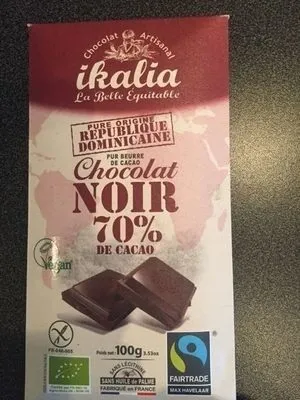 TABLETTE CHOCOLAT NOIR 70% CACAO