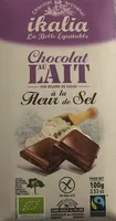 TABLETTE CHOCOLAT AULAIT ET FLEUR DE SEL