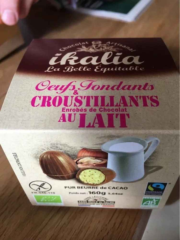 Oeufs fondants croustillants