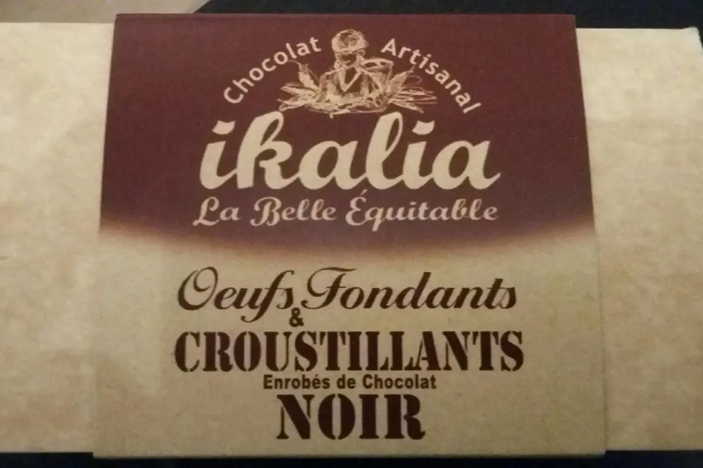 Chocolat artisanal Ikalia