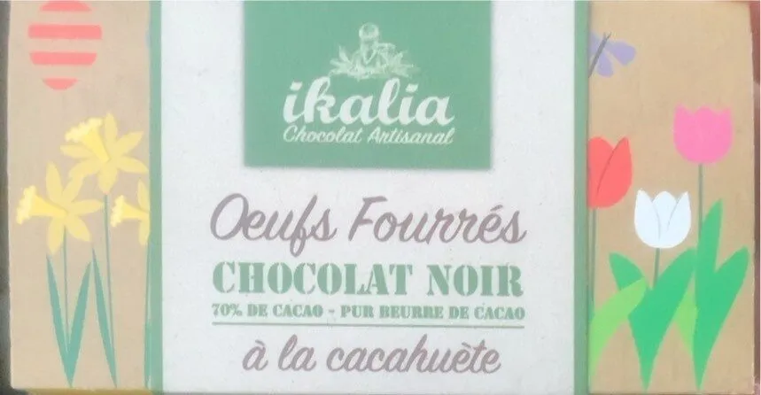 Oeufs fourrés chocolat noir