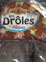 Moulage de chocolat noir et ses billes 3 cereales