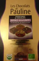 Assortiment chocolat noir et au lait