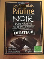 Chocolat noir pur origine - Equateur