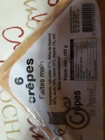 6 crêpes faites main