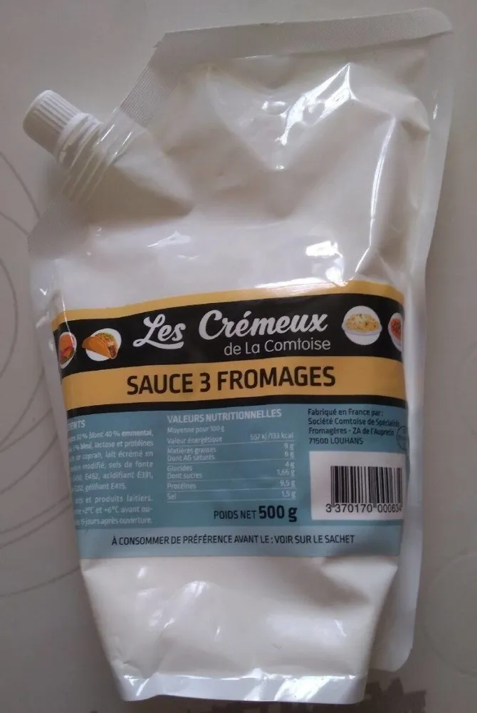 sauce 3 fromages