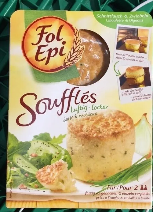 Soufflés ciboulette et oignons