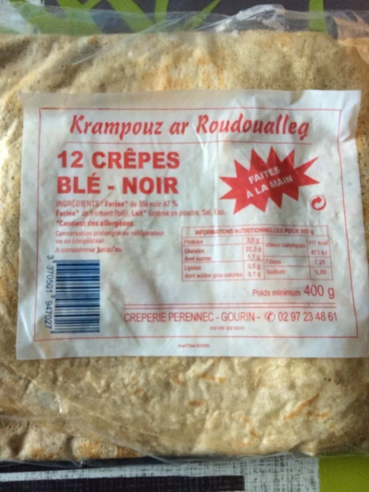 Crepes blé noir