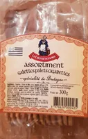 Assortiment galettes la mets cigarettes