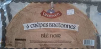 Crêpes Bretonnes de Blé Noir x 6