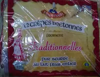 12 crêpes bretonnes traditionnelles
