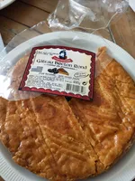 gâteau breton rond crème de pruneaux