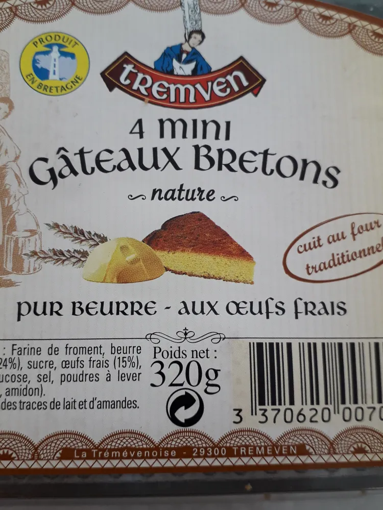 Mini Gateaux Bretons