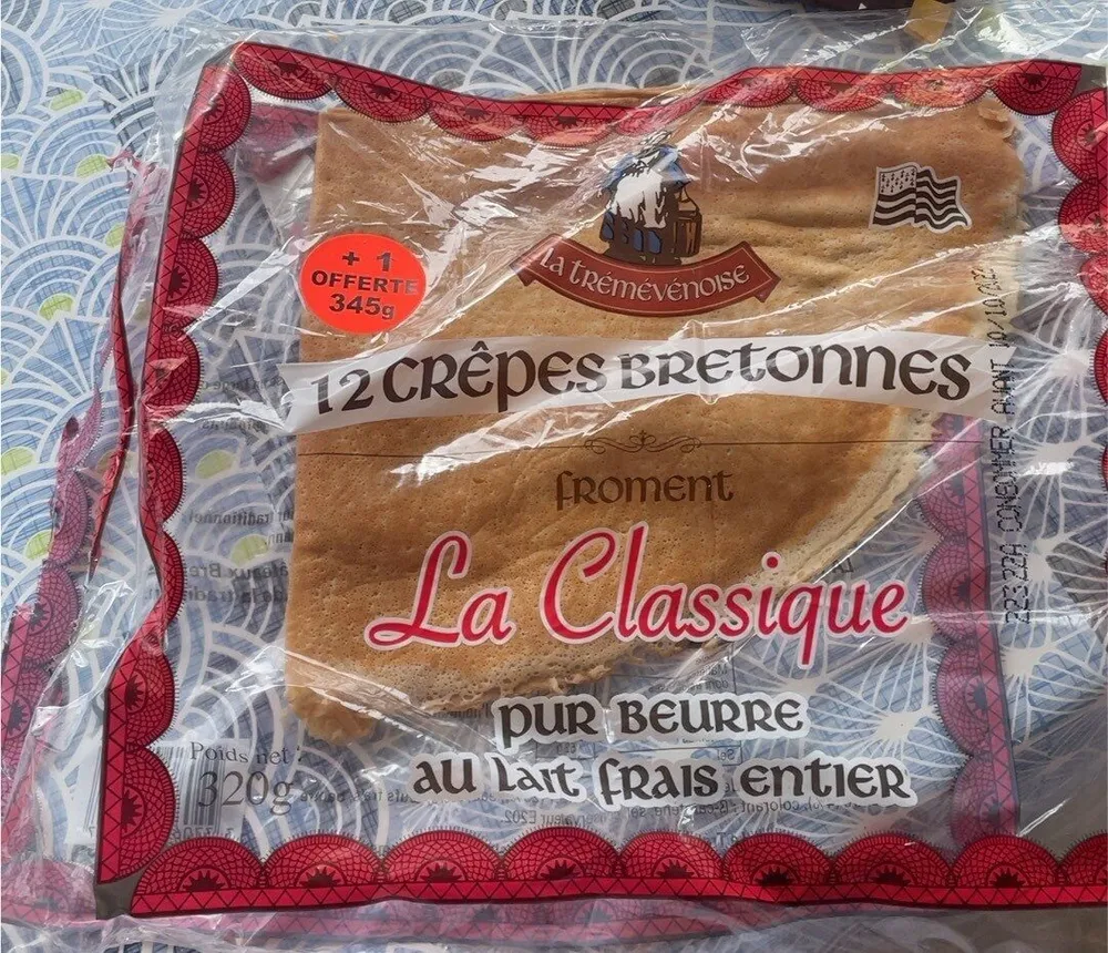 12 crêpes bretonnes