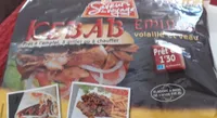 Kebab émincé  veau et volaille