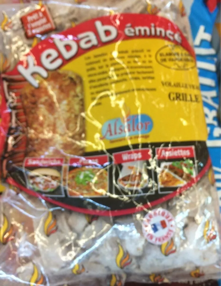 Kebab emincé