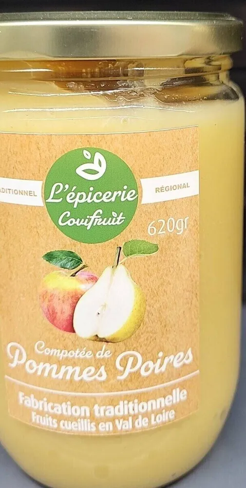 Compotée pommes poires