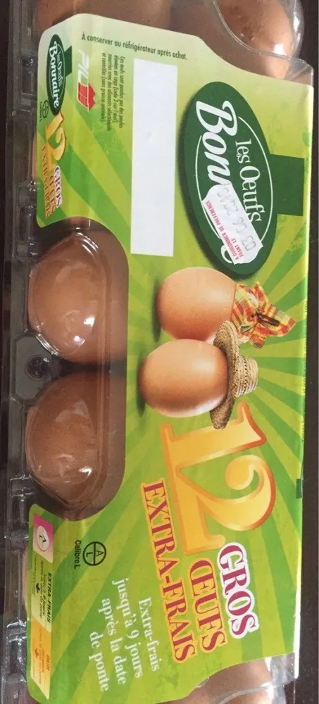 Oeufs extra frais