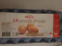 18 oeufs Frais Martinique
