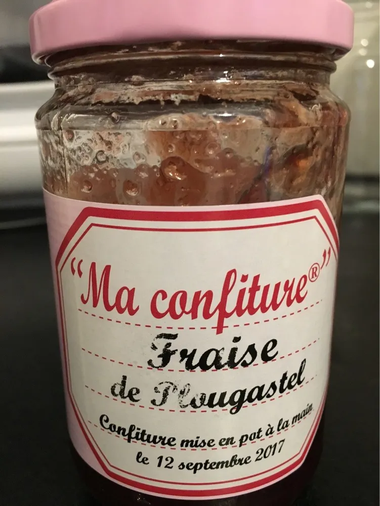 Ma confiture Fraise de Plougastel