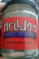 Helljam confiture de cassis et rhum