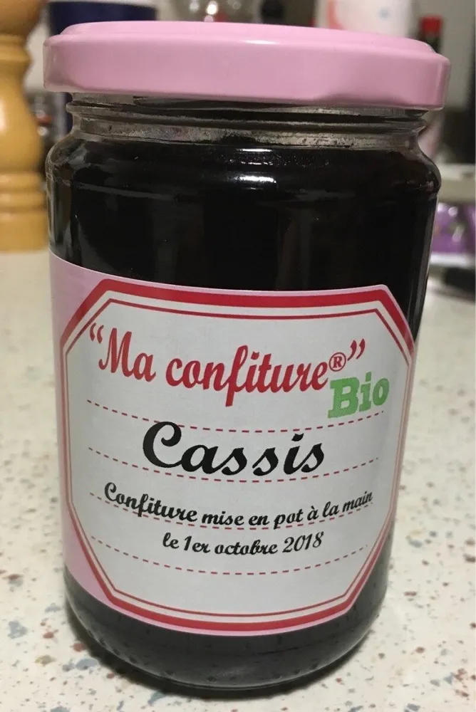 Ma confiture Cassis