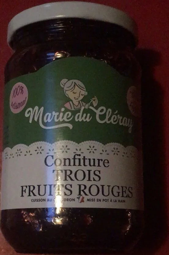 Confiture trois fruits rouges