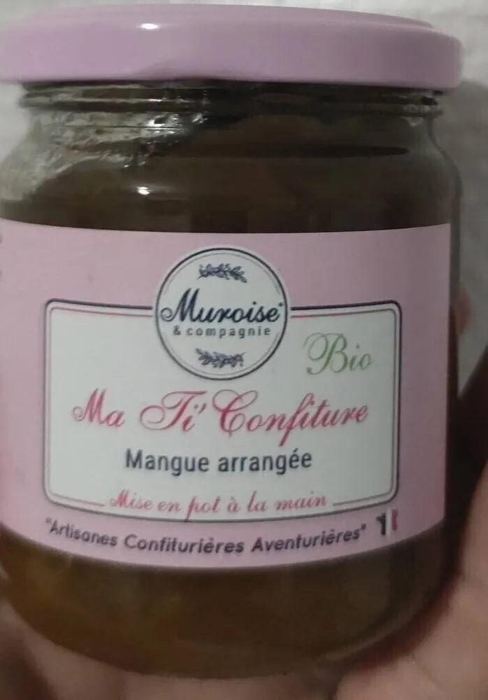Confiture de mangue et mangue au rhum "Ti'Bio"