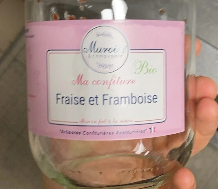 Confiture fraise framboise