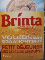 VOLKOREN GRAANONTBIJT / PETIT DÉJEUNER AUX CÉRÉALES COMPLÈTES