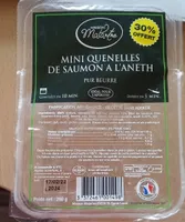 Mini quenelles de saumon à l aneth