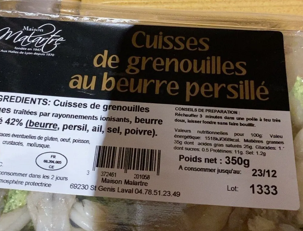 Cuisses de grenouille