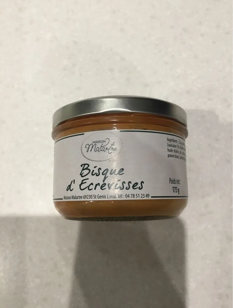 Bisque d ecrevisses