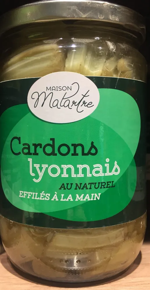 Cardons lyonnais au naturel