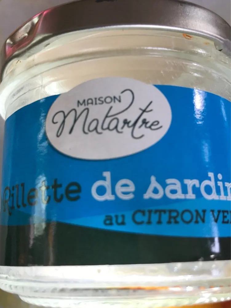 Rillette de sardines