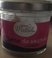 Rilette de saumon a l'aneth