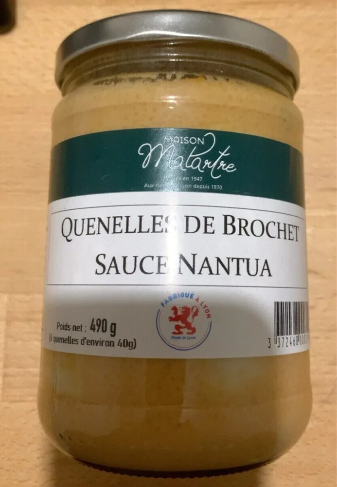 Quenelles de Brochet Sauce Nantua