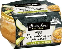 Crumble aux pommes caramélisées