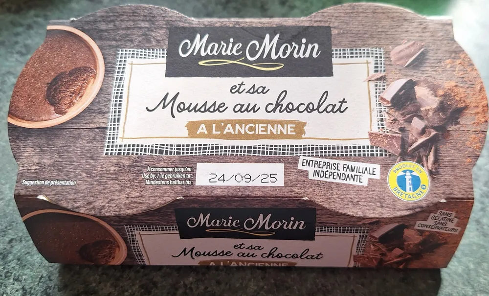Mousse au chocolat à L'ANCIENNE