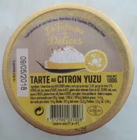 Tarte au citron yuzu