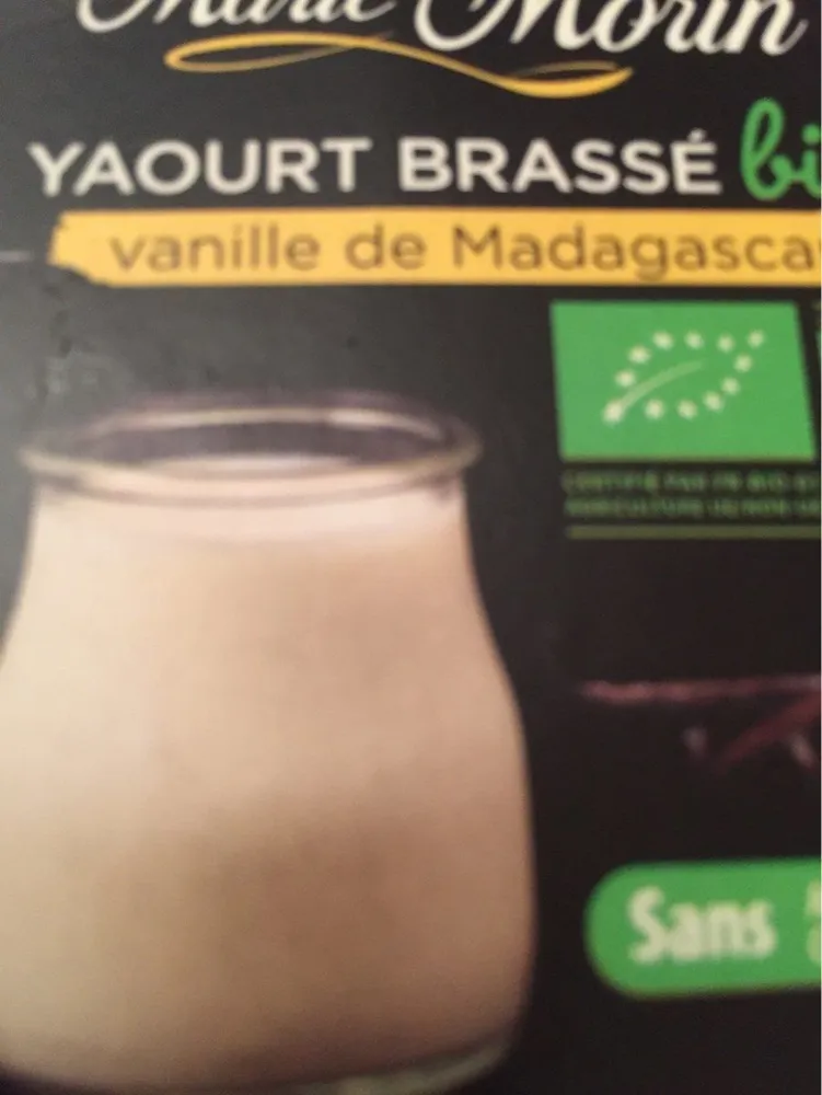 Yaourt brassé vanille de Madagascar
