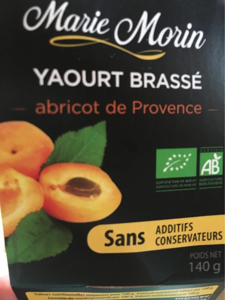 Yaourt brassé - abricot de Provence