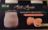 Yaourts Brassés Bio Abricot de Provence