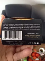Amandine aux Poires caramélisées